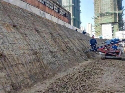 怀来建筑边坡支护